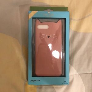 kate spade iPhone 7/8 Plus Cat Silicone Case 🐱